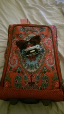 Glasses for perspective. It's a carry on.