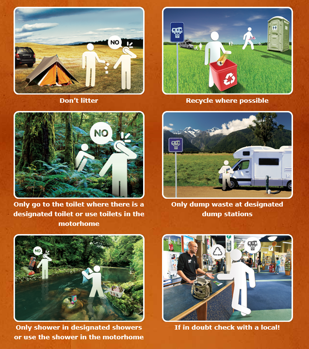 Freedom Camping Guidelines by Hippie Camper New Zealand