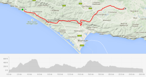 Cruising the coastal road