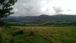 I did manage to take one picture - surely downhill from here? Still not so much.