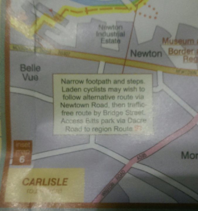 Only myself to blame. Time to turn around then.