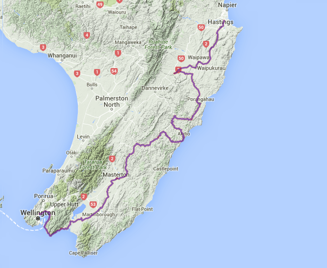 Leg 9 - Wellington to Hastings